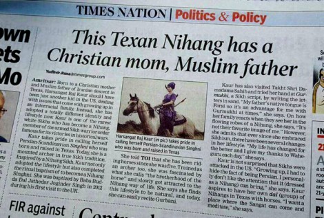 Harsangat Kaur - times Of India