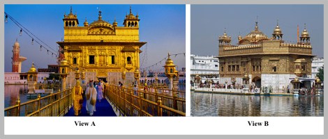 18 Harmandir Sahib two views